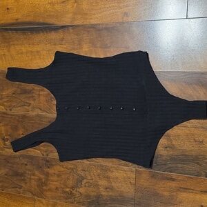 Buddy Basics Black Bodysuit